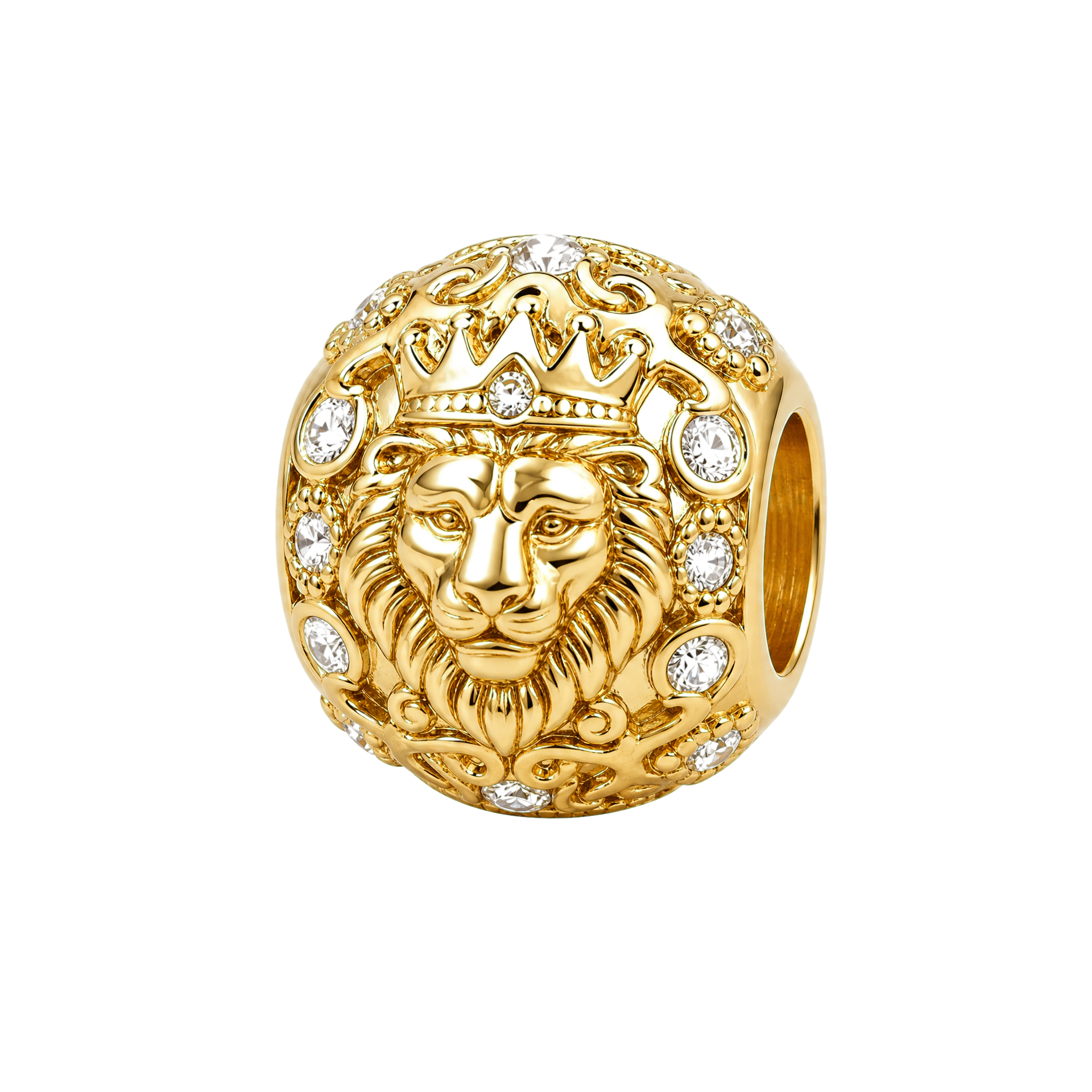 Gold Crown Charm