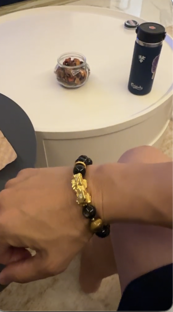 Kester Koh wearing The Closer bracelet