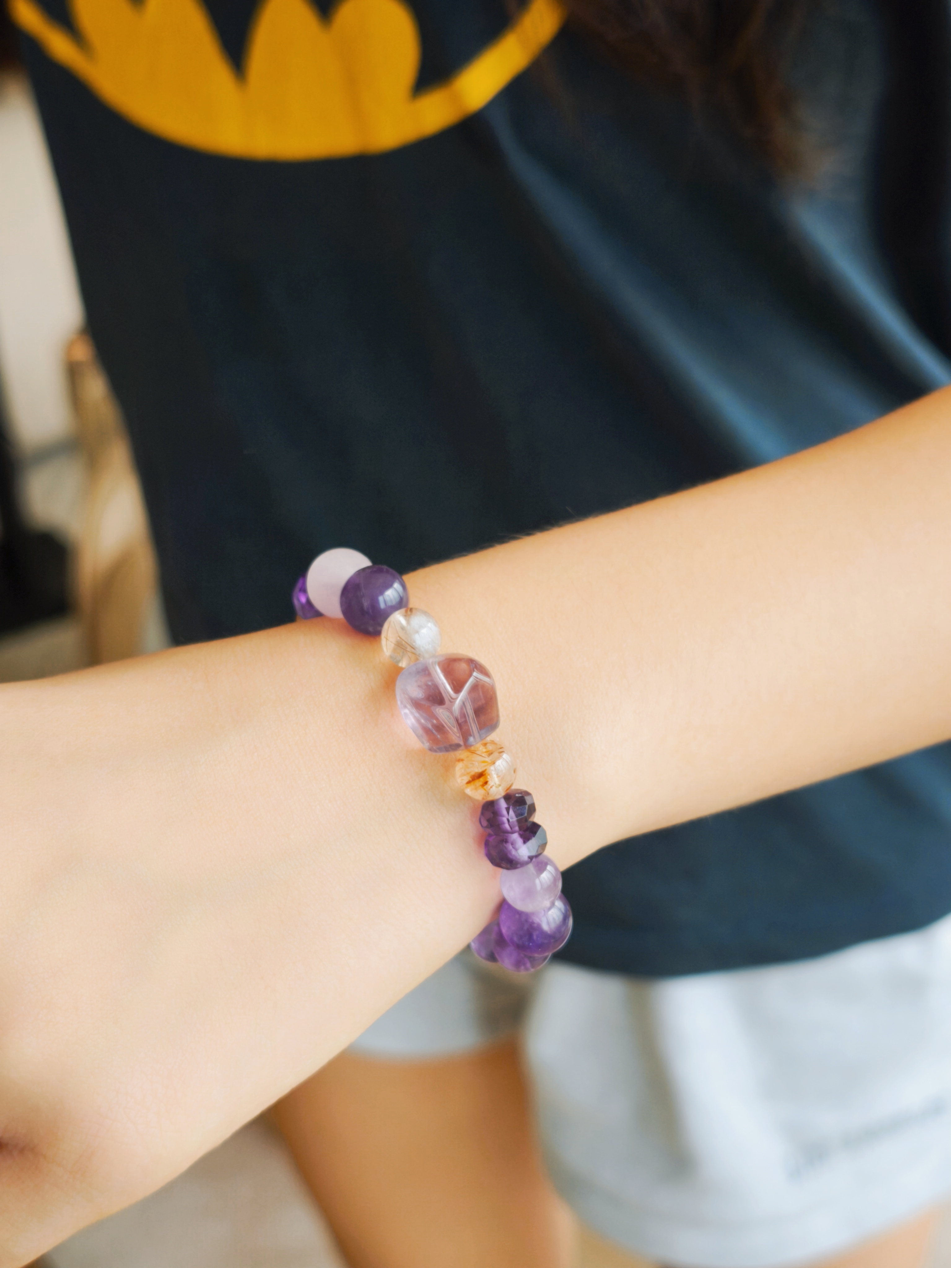 Customer wearing The Radiance