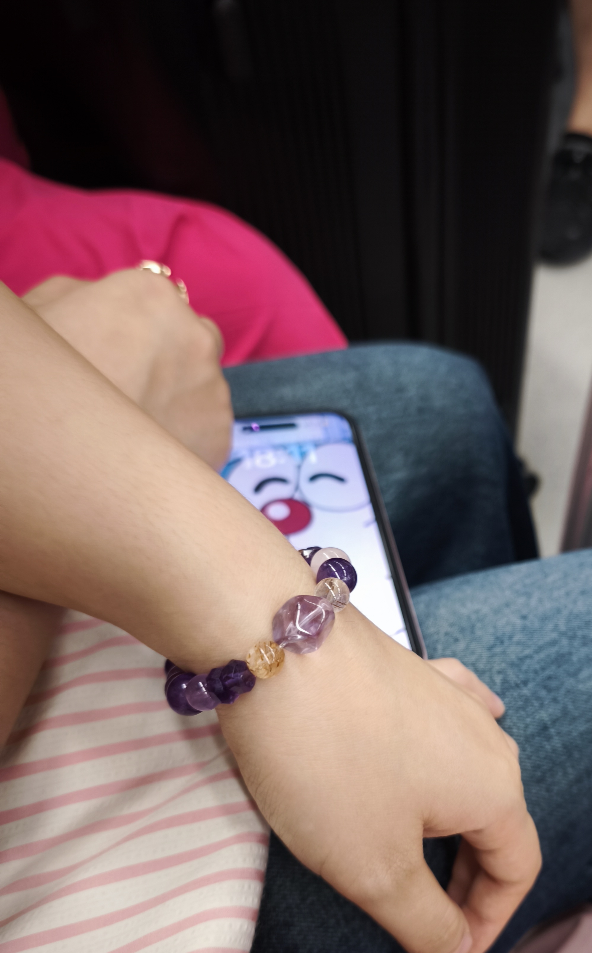 Joanne Koh wearing The Radiance bracelet