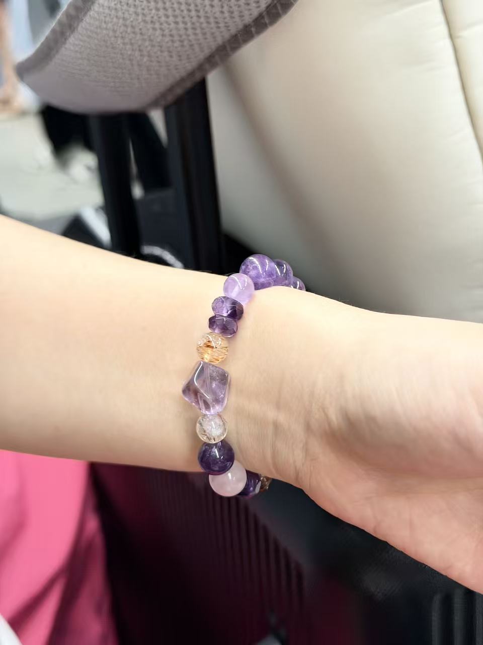 Serene Ng wearing The Radiance bracelet